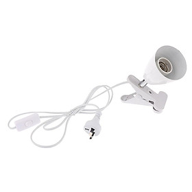 Bell Mouth Reptile Heat Light UVB Bulb Lamp Holder E27 AU Plug