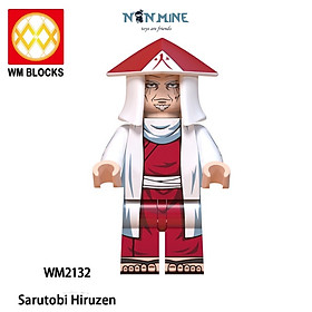 Đồ chơi Minifigures Naruto Hokage Asuma Kurenai Ninja Làng Lá WM6111 WM6110