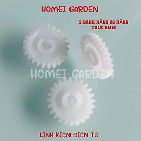Mua 3 bánh răng nhựa 26 răng trục 2mm mới 100% sử dụng trong mô hình đồ chơi DIY - HM0173