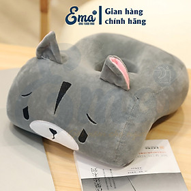 Mua Gối ngủ trưa văn phòng hình thú Ema - Đa dụng ngủ trưa  tựa lưng  tựa cổ - Mẫu dễ thương