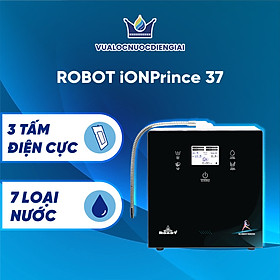 Máy Lọc Nước Điện Giải Ion Kiềm ROBOT IonPrince 37 - Hàng Chính Hãng