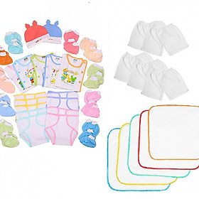 Set 47 khoản đồ gia dụng mang lại nhỏ bé sơ sinh kể từ 0 cho tới 6 mon tuổi( quần ngắn)