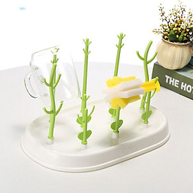 Khay úp bình sữa 7 nhánh cây, khay úp bình sữa cao cấp