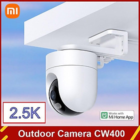 Camera ngoài trời thông minh Xiaomi Mijia CW400 2.5K Mi Home WiFi Camera quan sát PTZ Giám sát an ninh Webcam IP Theo dõi chuyển động Màu cam đầy đủ Màu sắc: Chỉ có Camera