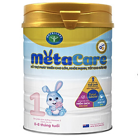 Sữa bột Nutricare Metacare 1 Mới - phát triển toàn diện cho trẻ 0