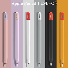 Ốp silicon bảo vệ Apple Pencil USB-C kiểu bút chì - Hàng Chính Hãng