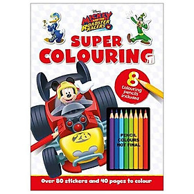 Hình ảnh Disney Junior - Mickey & the Roadster Racers: Super Colouring (Colouring Time Xtra Disney)