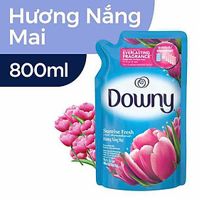 Nước xả vải Downy Nắng Mai Túi 800ML