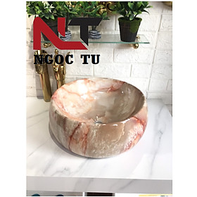 Mua CHẬU RỬA MẶT  LAVABO ĐẶT BÀN NGỌC BÍCH NHẬP KHẨU CAO CẤP CHÍNH HÃNG GROVES NT1