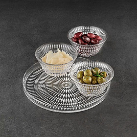 Mua Bộ 3 Bát Và Đĩa Pha Lê Nachtmann Ethno 105766 Bát Ø11cm  Đĩa Ø22cm Hàng chính hãng