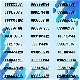 Sim Mobifone 4G khuyến mãi 120GB/tháng - Hàng Chính Hãng
