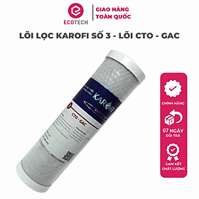 Mua LÕI LỌC KAROFI SỐ 3 - LÕI CTO - GAC - Hàng Chính Hãng