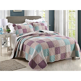 Bộ chăn ga gối Cotton cao cấp 1m6x2m CHT337