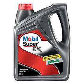 Dầu nhớt Mobil SUPER 1000 X2 15W-40 4L