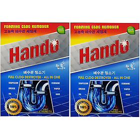 Combo 2 Hộp Bột thông cống Hando 100g Xuất khẩu