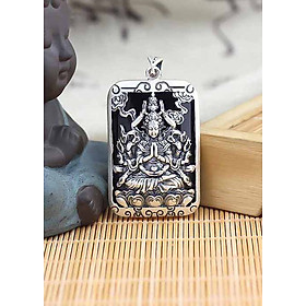 MẶT DÂY CHUYỀN BẢN MỆNH THIÊN THỦ THIÊN NHÃN - THẦN HỘ MỆNH CẦU BÌNH AN