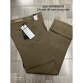 Quần Kaki Nam Trung Niên cao cấp size cho người 100kg có màu tối sáng chất bao đẹp