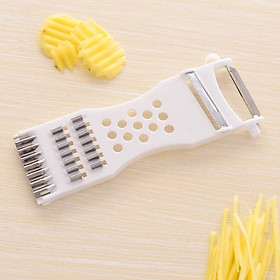 Mua Nạo Vỏ Kèm Bào Rau Củ Đa Năng(NHỰA TRẮNG)