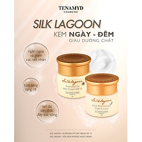 Kem dưỡng chống lão hóa da giàu dưỡng chất TENAMYD Silk Lagoon Day & Night Cream 60g