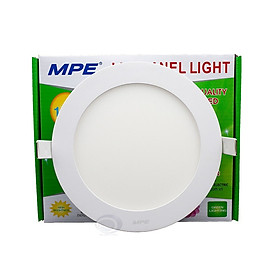 Hình ảnh Đèn Led Âm Trần RPL 12W Tròn MPE Trắng - Vàng -Đủ Màu - Trung Tính