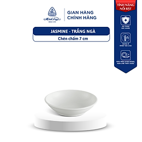 Mua Chén chấm sứ Minh Long Jasmine - Trằng Ngà - 7 cm