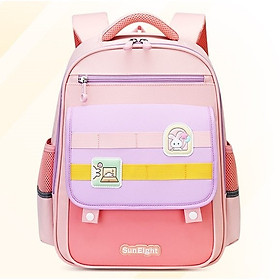 SUN EIGHT - 90270 Balo học sinh Cấp 1 siêu nhẹ, chống gù, chống thấm nước, cặp sách học sinh tiểu học