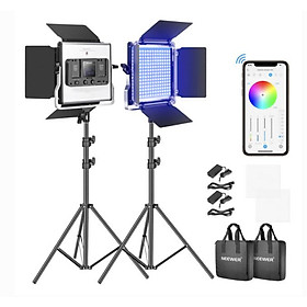 Mua Bộ 2 đèn led quay phim chụp ảnh Neewer 660 RGB hàng chính hãng.