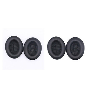 2pairs EarPads Ear Cushions for  Quiet Comfort35(QC35) Headset Headphone