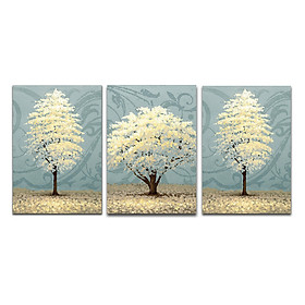 Mua Bộ 3 Tranh Canvas (40 x 60 cm) - Tặng Kèm Đinh Treo Tranh Chuyên Dụng - Khung Hình Phạm Gia PG132