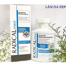 Dầu gội Radical Med Szampon Przeciwłupieżowy làm sạch ngăn gàu giảm ngứa