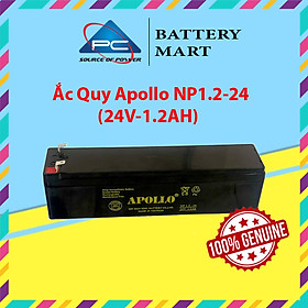 Bình Ắc Quy Apollo NP1.2-24 24V-1.2AH, dùng cho tủ báo cháy