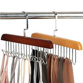 Mua MÓC TREO GỖ treo đồ lót  thắt lưng  cà vạt  áo dây vật dụng phong cách vintage sang trọng - Hàng chính hãng