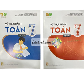 Combo Vở thực hành Toán Lớp 7 (Tập 1+2) (Kết nối tri thức với cuộc sống)