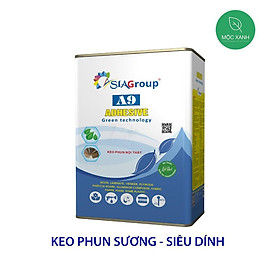 Keo phun dán gỗ công nghiệp Asia A9 (Lon 4L)