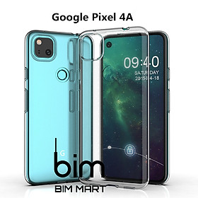 Ốp lưng dành cho Google Pixel 4A silicon dẻo trong suốt cao cấp A+