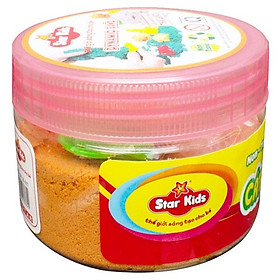 Đồ Chơi Cát Động Lực 250g Và Khuôn Star Kids K-317 - Màu Cam