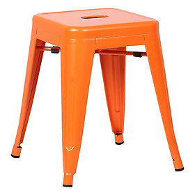 Mua Ghế Thép Sơn Tĩnh Điện Tolix Stool Lavaco 3202C - Cam