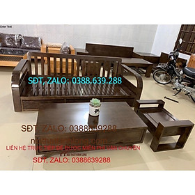 Mua Bộ bàn ghế Sofa kiêm giường gỗ sồi Nga BG206