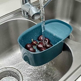 Giỏ đa năng treo bồn rửa bát, Rổ nhựa lọc rác bồn rửa