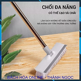 Mua (Hàng tốt) Chổi Cọ Nhà Tắm  Cọ Sàn Đa Năng - Cây Cọ Sàn Phòng Tắm