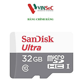 Thẻ Nhớ MicroSD SanDisk Ultra 32GB 100MB/s - Hàng Chính Hãng