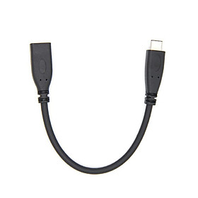 USB 3.1 Type C Extender Cord Male To Female 10Gbps Charging And Sync 0.2m