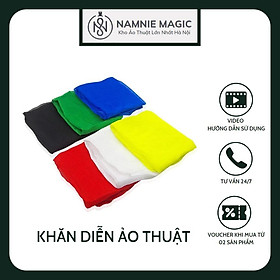 Khăn Vải Biểu Diễn Ảo Thuât,Khăn Đổi Màu, Đạo Cụ Sân Khấu, Khăn lưới kích thước 45x45cm 