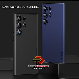 Ốp lưng lụa cho SamSung Galaxy S23 Ultra chính hãng Memumi siêu mỏng, chống vân tay - Hàng chính hãng