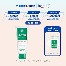 Sữa rửa mặt ngăn ngừa mụn Acnes Creamy Wash 100g