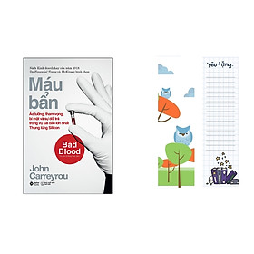 Máu Bẩn - Bad Blood ( Tủ Sách Khới Nghiệp Công Nghệ ) ( Tặng Bookmark Tuyệt Đẹp )