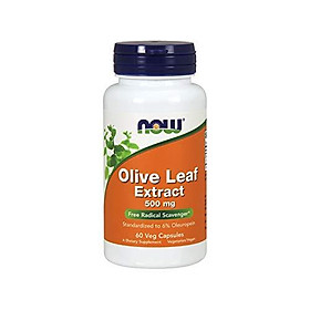 Viên Uống Now Chiết Xuất Từ Lá Ôliu 500mg
