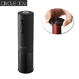 Circle Joy Electric Wine Opener 500mAh Automatic Wine Bottle Corkscrew Opener with LED light/Foil Cutter One-click