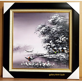 Mua TRANH VẼ SƠN DẦU - PHONG CẢNH QUÊ HƯƠNG