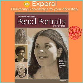 Sách - Drawing Realistic Pencil Portraits Step by Step : Basic Techniques for the Hea by J. Maas (US edition, paperback)